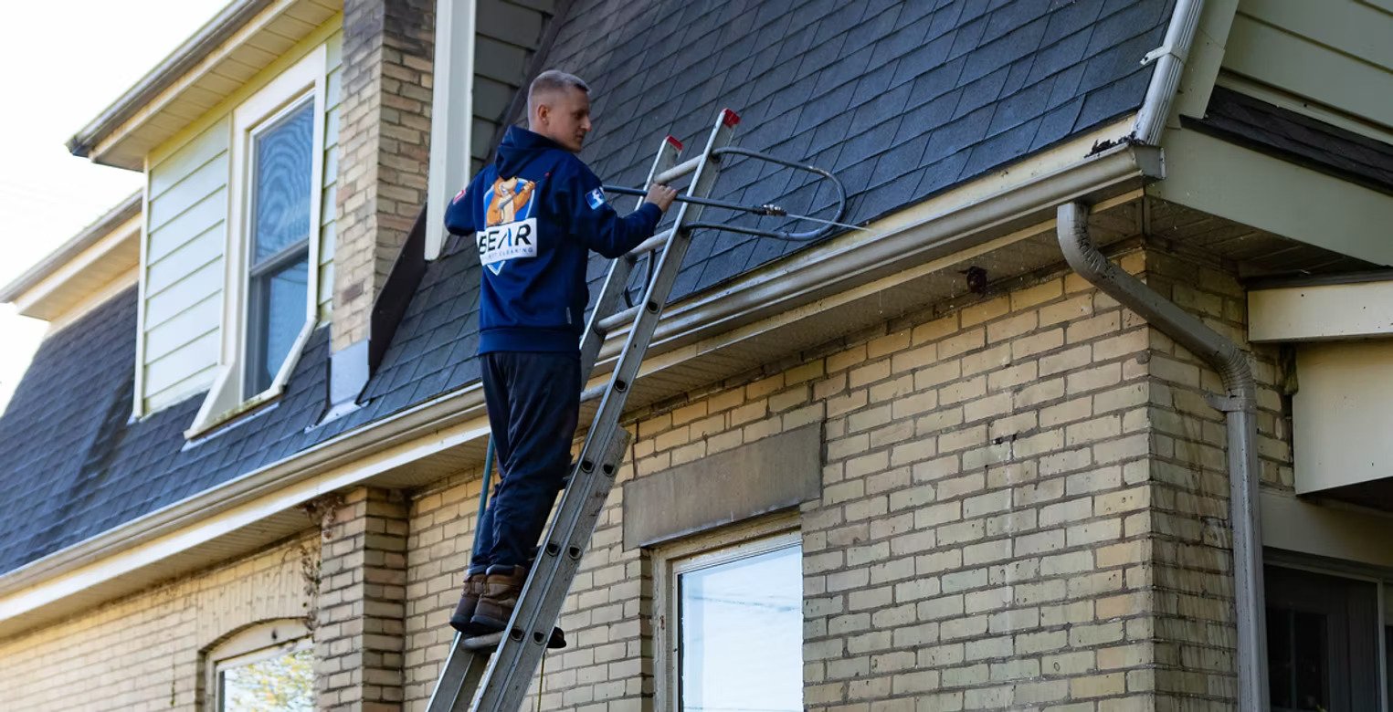 Bear Property Gutter Cleaning