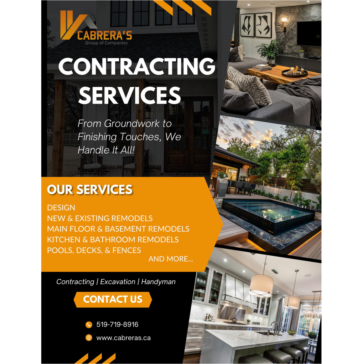 Cabrera’s Renovation & Contracting Team