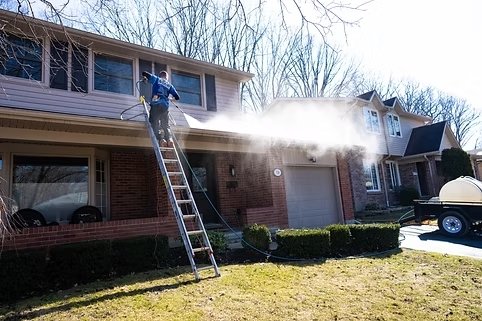 Bear Property Gutter Cleaning