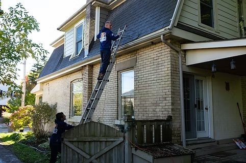 Bear Property Gutter Cleaning