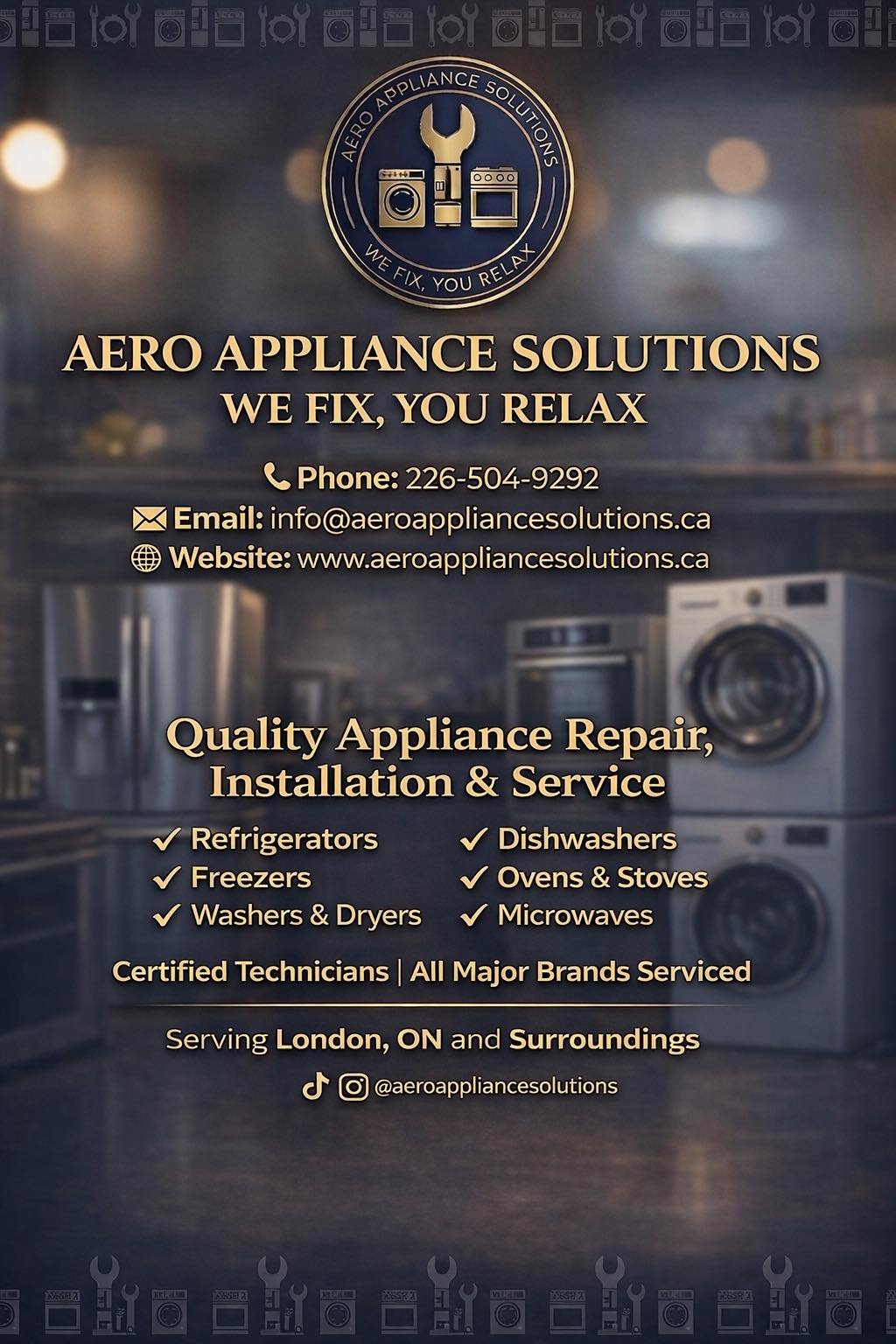 Appliance Repair in London, Ontario