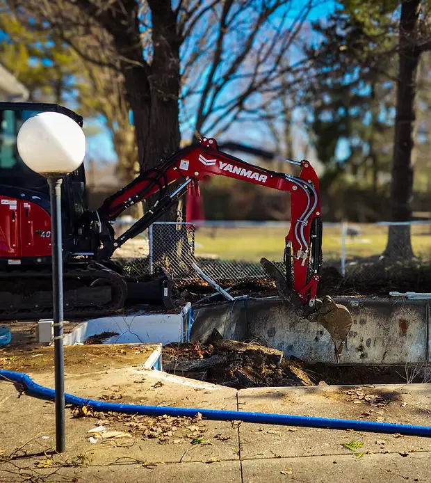 SPM Landscape & Excavation – Pool Removal & Grading