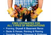 Pyramids Construction – Renovations